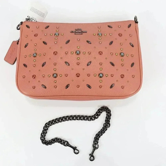 Coach 22867 Nolita Wristlet 22 With Prairie Rivets - Picture 3 of 8